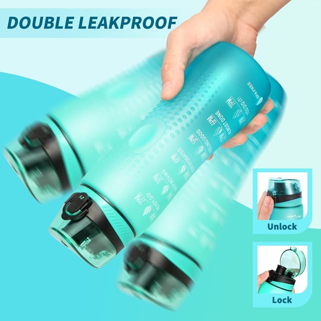 Detalle 1 de Binudum Motivations Trinkflasche 750 ml BPA frei