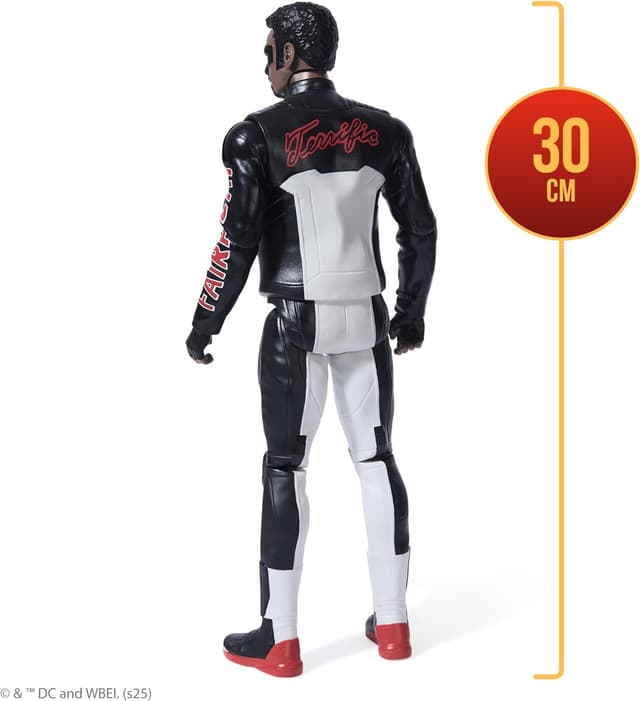 Detalle de DC Comics Superman: Action-Figur Mr. Terrific (30 cm) von der Spin-Master Superman-Filmreihe