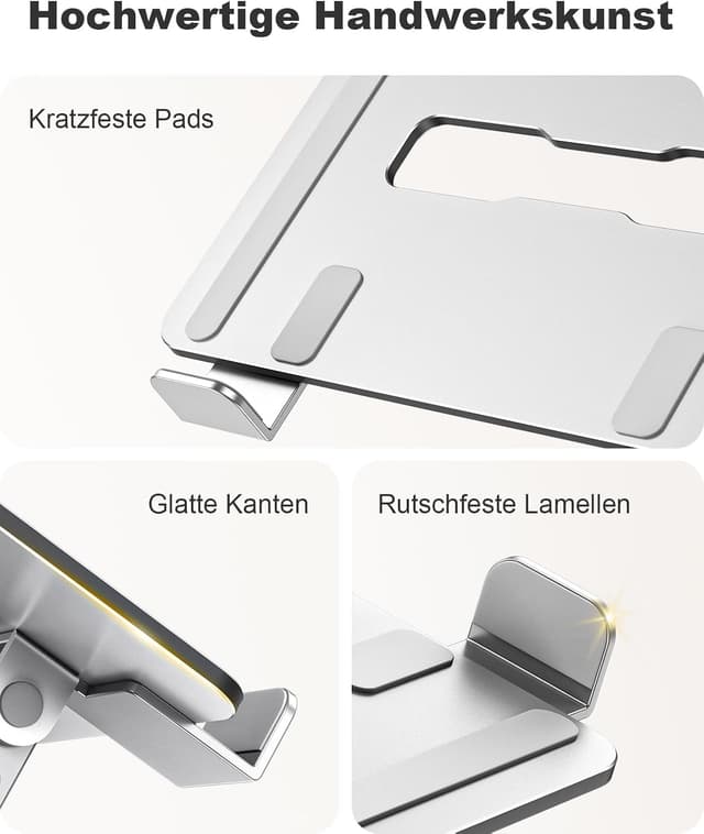 Thumbnail 4 de Babacom Laptop Ständer höhenverstellbar 4,8–25,9 cm