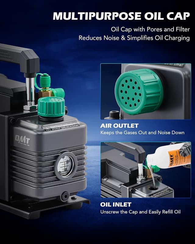 Thumbnail 3 de Orion Motor Tech 4.5 cfm Vacuum Pump