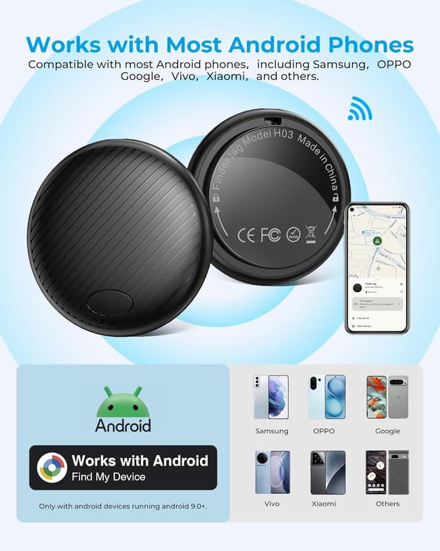Thumbnail 2 de Android Tracker Tag 2 Pack Bluetooth 50m