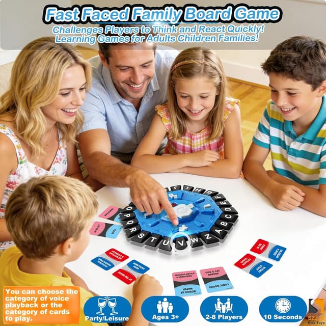 Detalle de Word Game Family Board Game 220 Categories