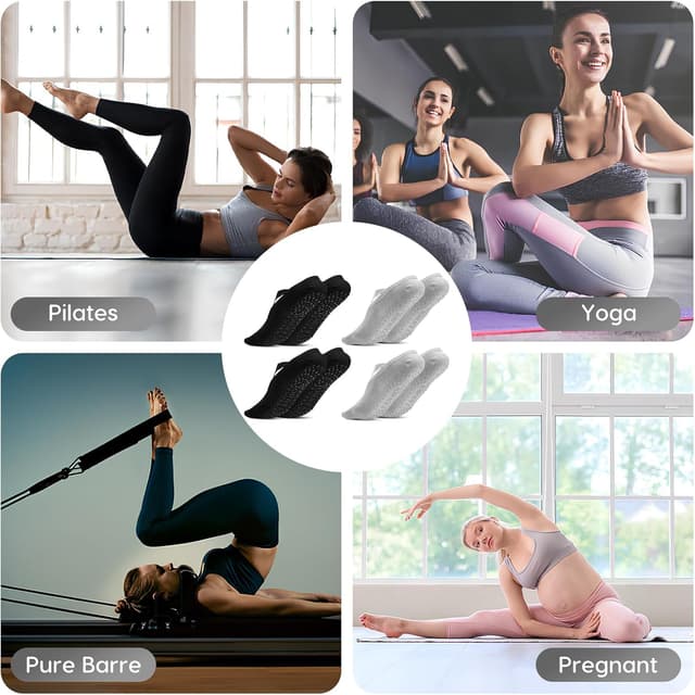 Thumbnail 6 de Bafiwu calcetines Pilates antideslizantes 35‑40