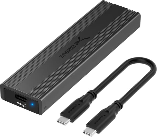 Imagen de Sabrent EC-SNVE USB 3.2 M.2 NVMe/SATA SSD Enclosure en OfertitasTOP