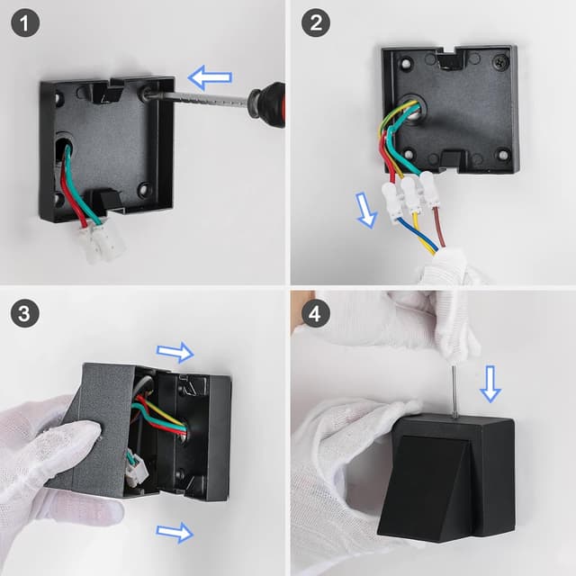 Thumbnail 6 de Tealight Tealight Applique da Parete Esterno LED 2 Pezzi IP65 5W 6500K