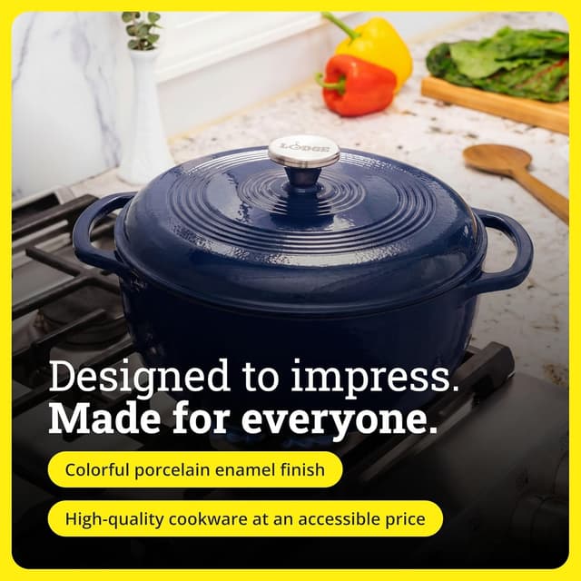 Detalle 2 de Lodge Essential Dutch Oven 6 Quarts