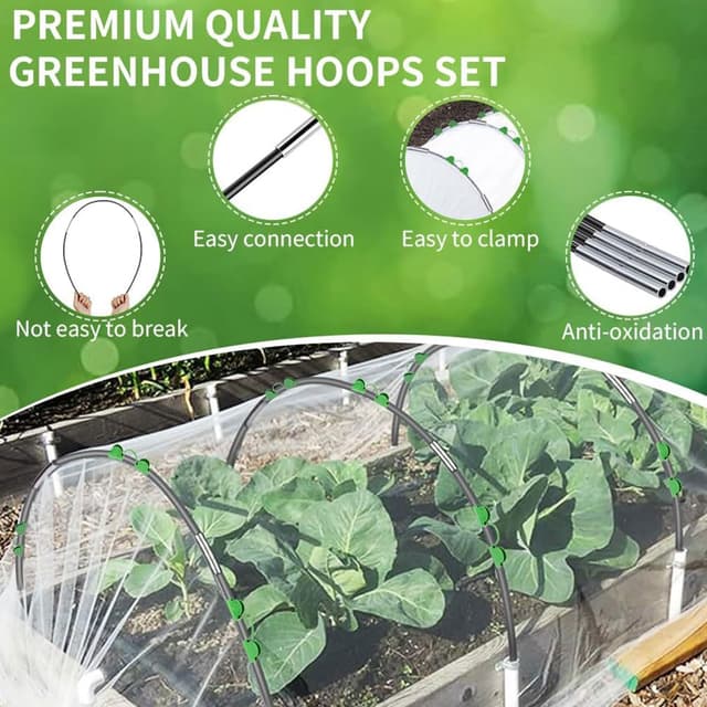 Detalle 2 de Pflanztunnel Insektenschutznetz 3x10 m