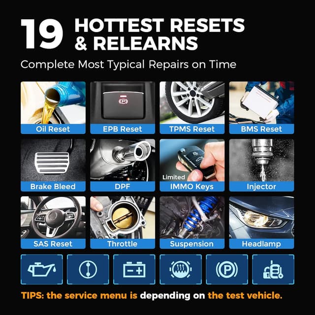 Detalle 2 de Autel AP200 Bluetooth OBD2 scanner for diagnostics