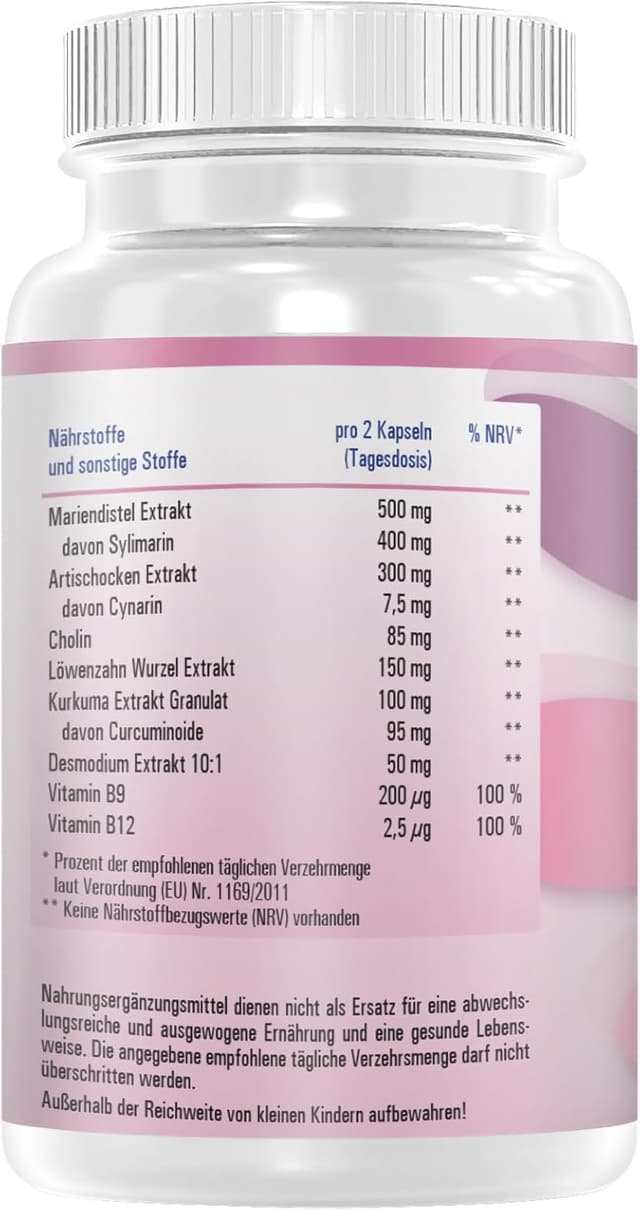 Detalle 2 de Leber Komplex PLUS Kapseln mit 120 Kapseln