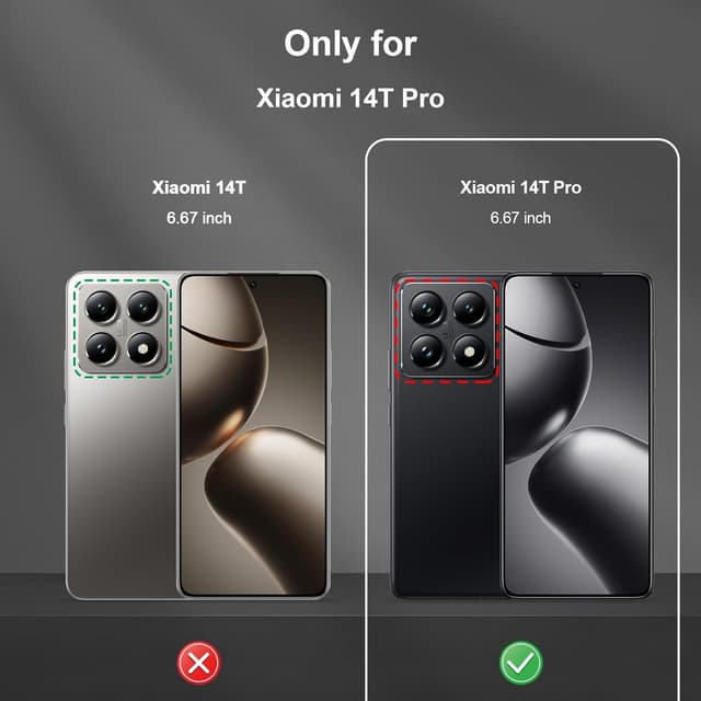 Thumbnail 5 de Btstring Xiaomi 14T Pro Hülle 360°