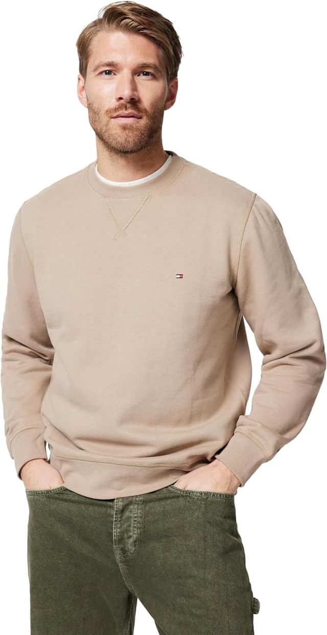 Thumbnail 6 de Tommy Hilfiger Uomo Felpa Seasonal Fleece con scollo rotondo