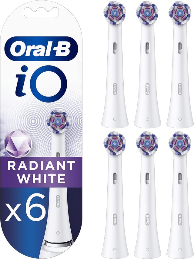 Detalle de Oral‑B iO Radiant White testine ricambio 6 pezzi