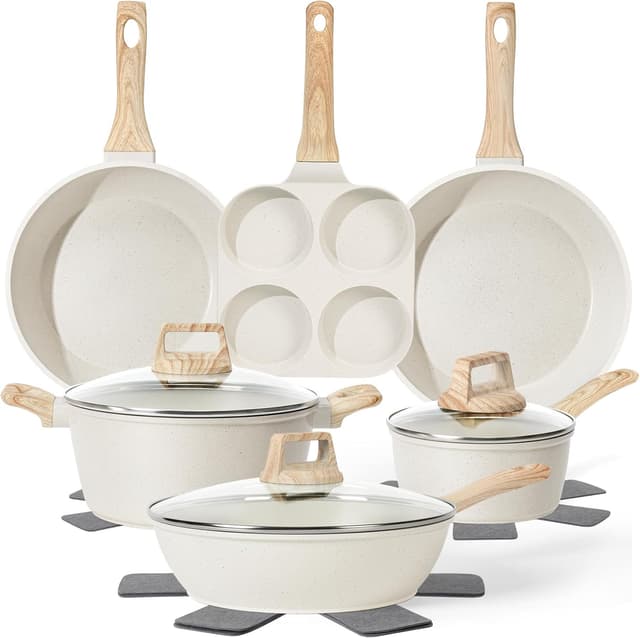 Detalle de 13 Pcs Granite Nonstick Cookware Set