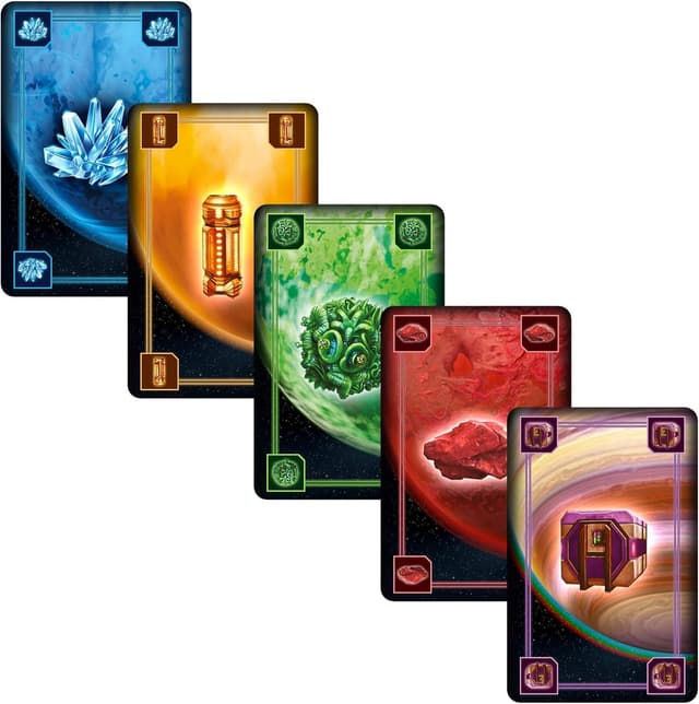 Detalle 2 de CATAN Starfarers board game (Ages 14+, 3–4 players) — explore space, diplomacy and ship-building