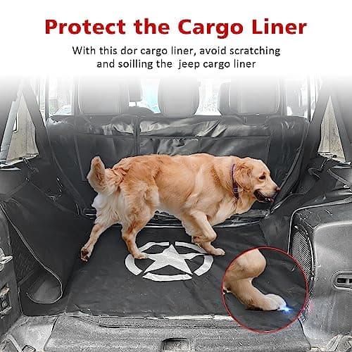 Thumbnail 4 de Tapis de coffre SUNPIE pour chien Jeep Wrangler 2007-2025 🛠