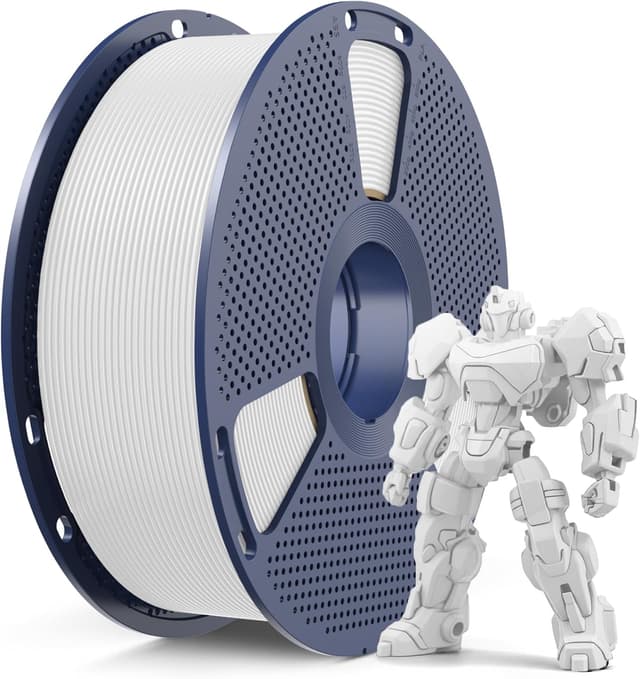 Detalle de SUNLU PETG Filament 1.75mm (High Strength), 1kg spool, White for FDM 3D Printers