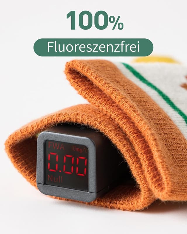 Detalle de Kyopp Lot de 10 chaussettes fun enfants 21-37 – coton, motifs animaux, unisexe