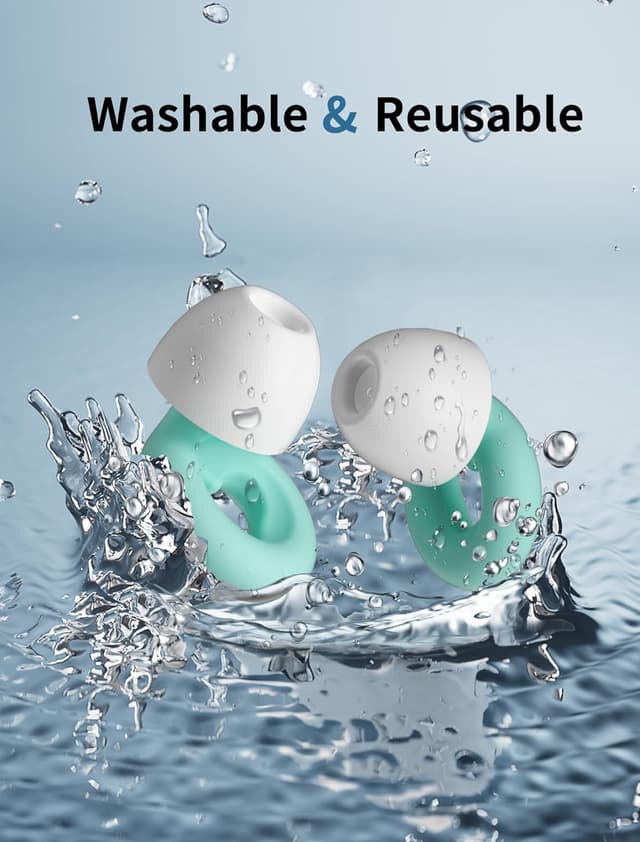 Detalle de Tappi per dormire antirumore in silicone