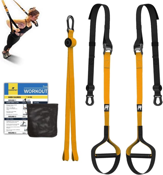 Detalle de RHINOSPORT Sling Trainer Set adjustable suspension trainer