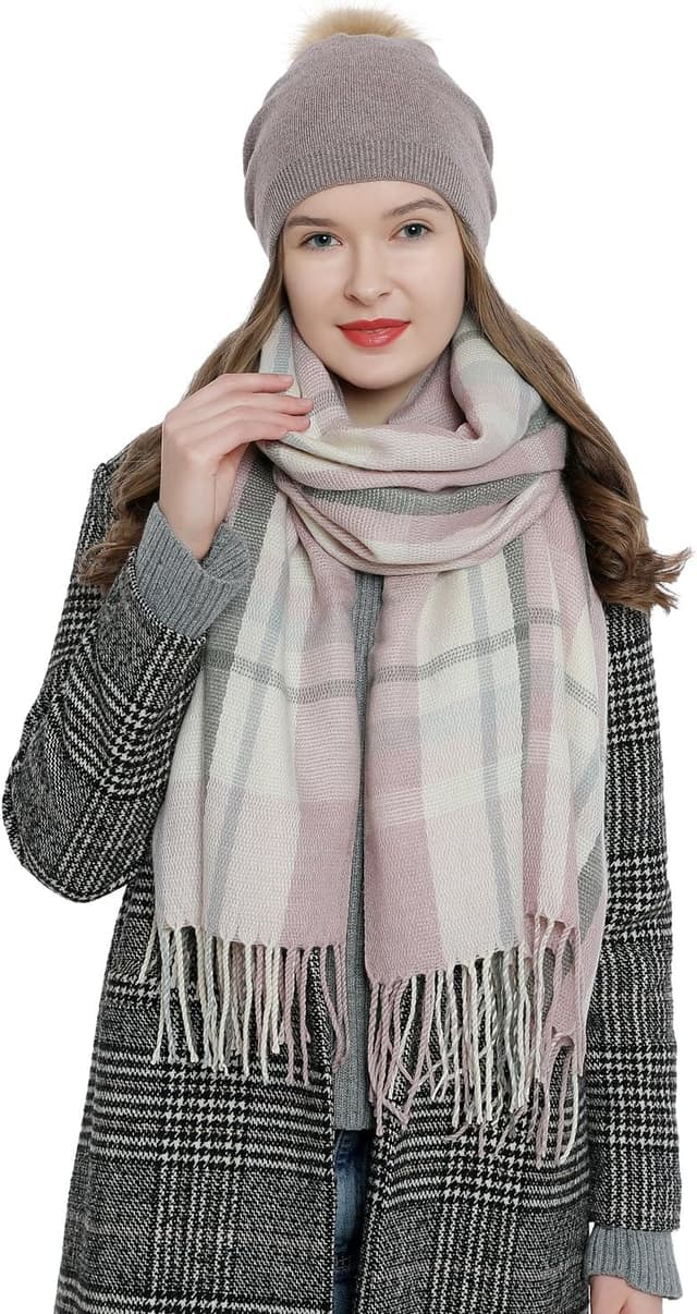 Detalle 2 de Bonnet DonDon laine d’hiver avec pompon