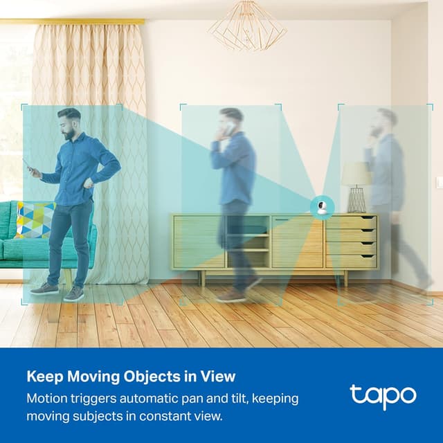 Detalle 2 de TP-Link Tapo RoomCam 3K 5MP Indoor Security Camera