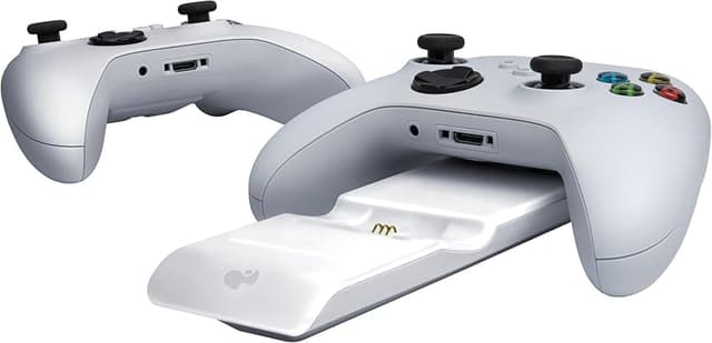 Detalle de PDP Afterglow Wave Dual Charger Black para Xbox