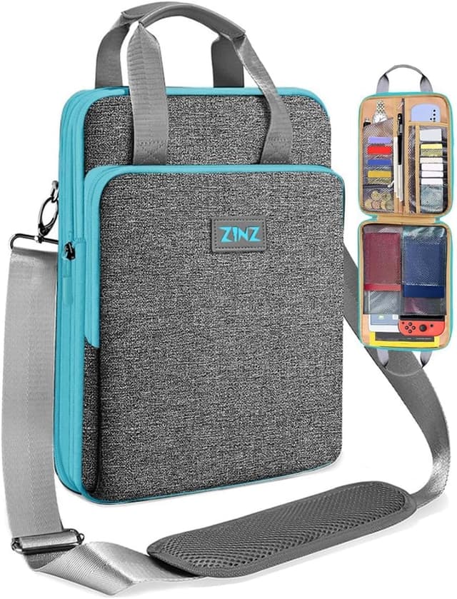 Thumbnail 6 de ZINZ 12.9–13" Laptop Case Shoulder Bag (Expandable) with valuables compartment