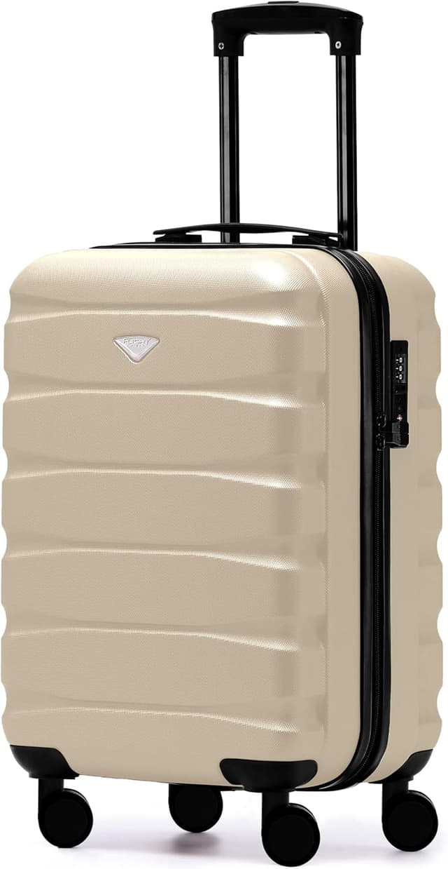 Detalle de Flight Knight valigia rigida in ABS a 4 ruote 55x35x25 cm da cabina