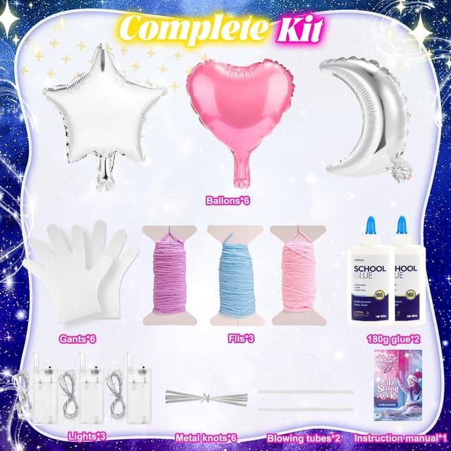 Detalle 1 de Hapikids 3D String Art Kit for Kids age 9