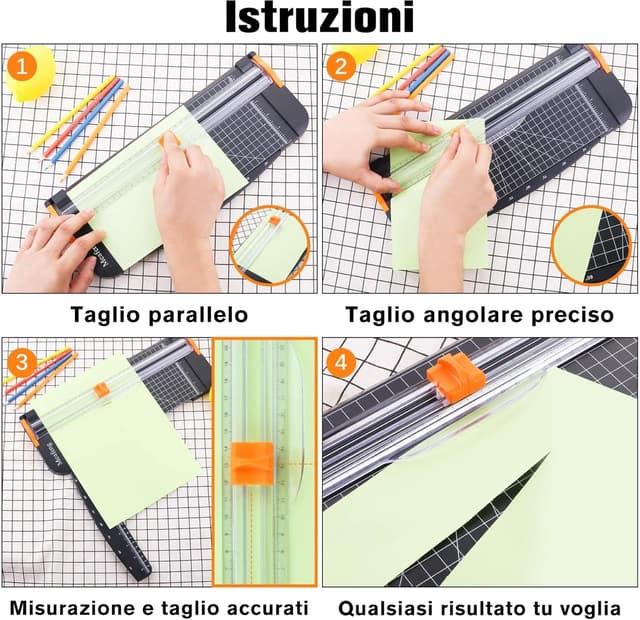 Thumbnail 4 de Meafeng Taglierina per Carta A4 12" 📐