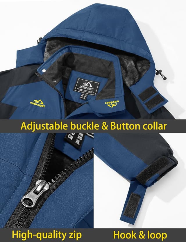 Thumbnail 4 de TACVASEN Winter Ski Jacket 1️⃣ Waterproof