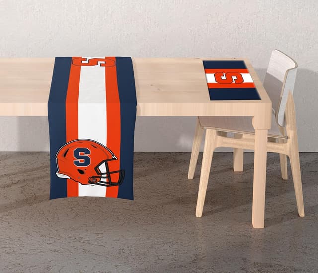 Detalle de Proformance Home NCAA Big Logo Repeat 2-Sided Place Mat & Table Runner Set (Alabama Crimson Tide)