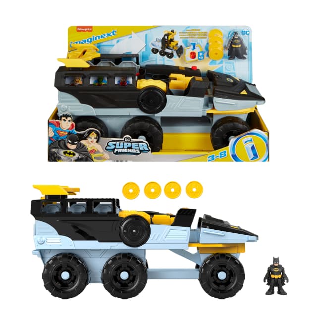 Detalle de Imaginext Bat-tanque transformable DC