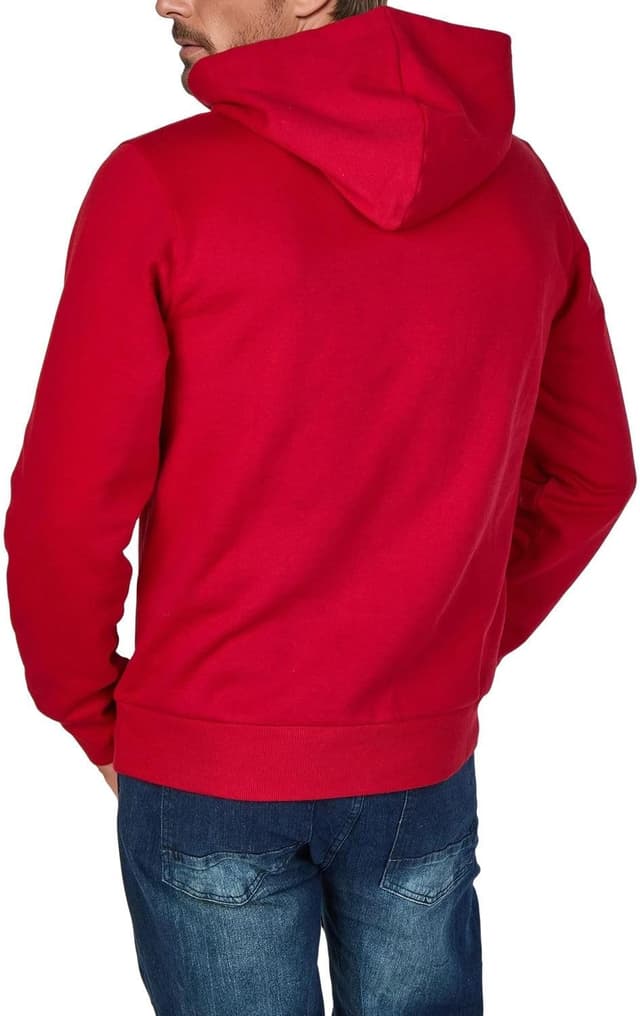 Detalle 2 de JACK & JONES Hoodie Herren Regular Fit mit Druck JJMORTY (Kapuzenpullover)