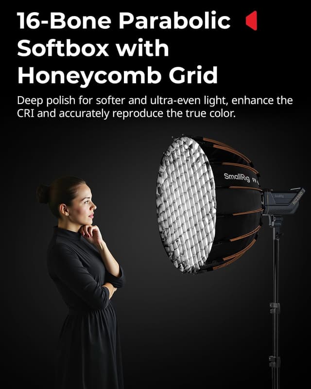 Thumbnail 4 de SmallRig FP-60 Parabolic Softbox 5396