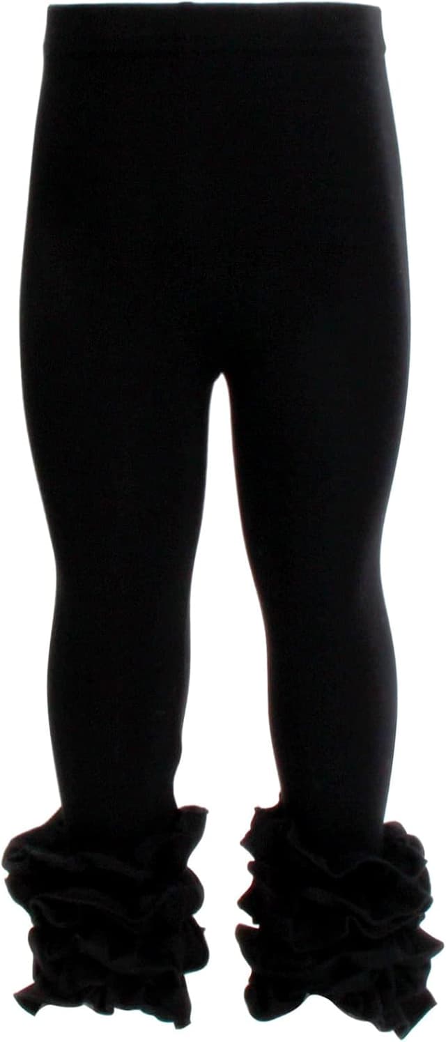 Thumbnail 4 de HOOLCHEAN Cotton ruffle leggings for toddlers