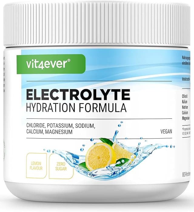 Imagen de Electrolitos 400 g - 80 raciones 💧 Limón Vegano en OfertitasTOP