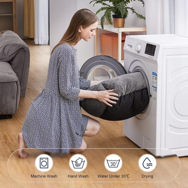 Detalle 2 de JOEJOY Dog Bed Medium washable anti-anxiety mattress