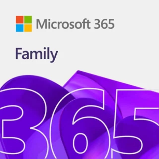 Detalle de Microsoft 365 Familia (6 usuarios) con Copilot IA y 1 TB por persona para descarga