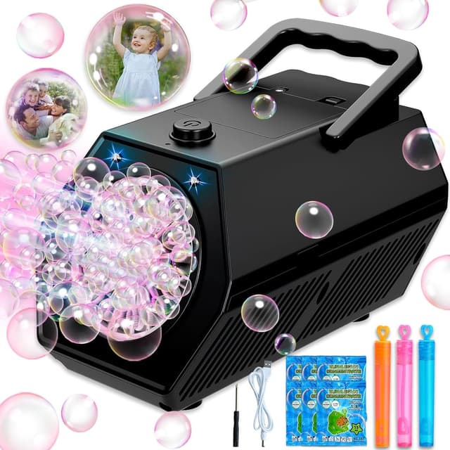 Imagen de Bubble Machine 18,000+ Bubbles Per Minute en OfertitasTOP