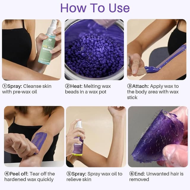 Thumbnail 6 de BLITZWAX Waxing Kit with 51 Accessories ⚙