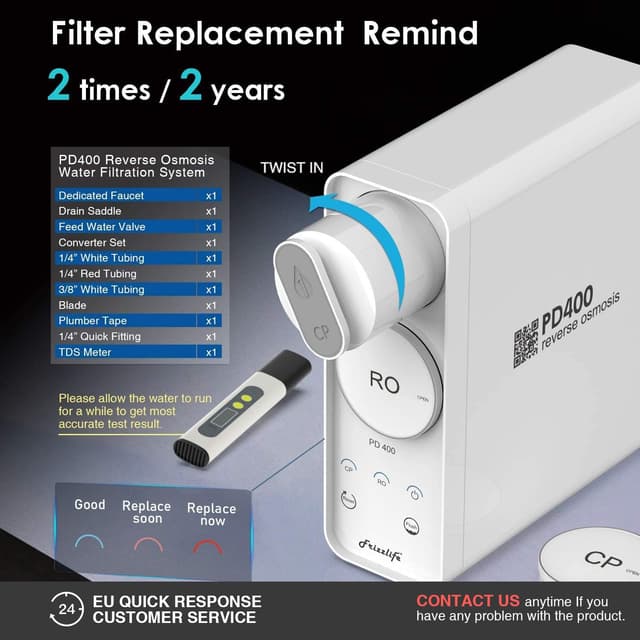 Thumbnail 4 de Frizzlife PD400 Tankless RO System