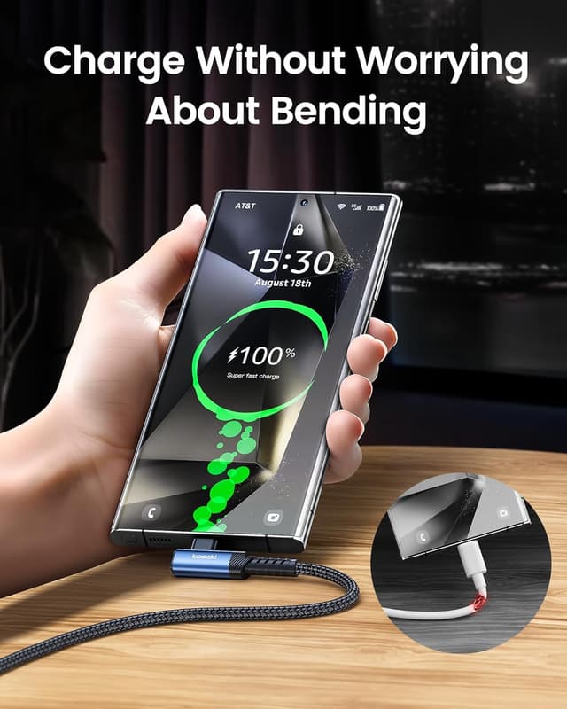 Thumbnail 3 de toocki USB-C-Kabel 3M 3A USB-A auf USB-C