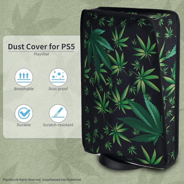 Detalle de PlayVital PS5 dust cover, Waterproof guard