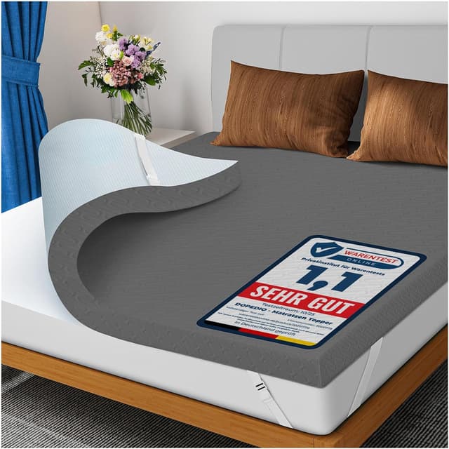 Thumbnail 6 de DOPEDIO Memory Foam Topper 7,5 cm 180x200