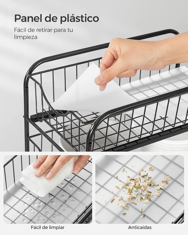 Thumbnail 6 de SONGMICS Juego de 2 Organizadores de Cocina, Estantes Apilables 🏠