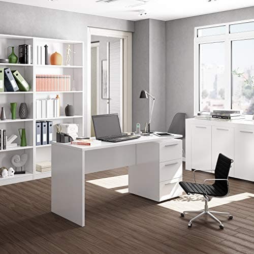 Thumbnail 1 de Habitdesign Stylus Mesa de Despacho Blanca 🖥