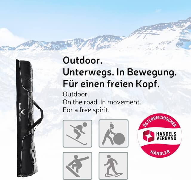 Detalle 2 de Sac de ski Black Crevice 190 x 30