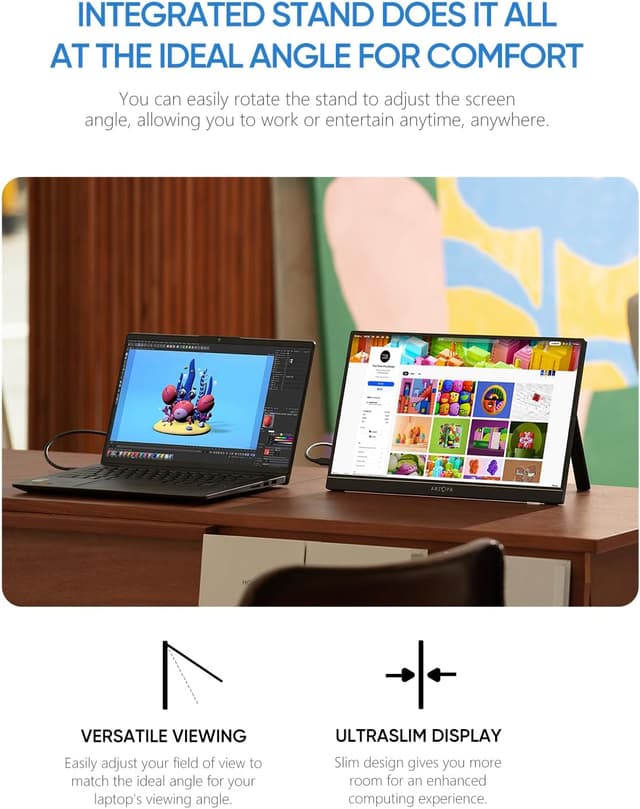 Thumbnail 4 de ARZOPA A1 Portable Monitor 15.6" FHD IPS