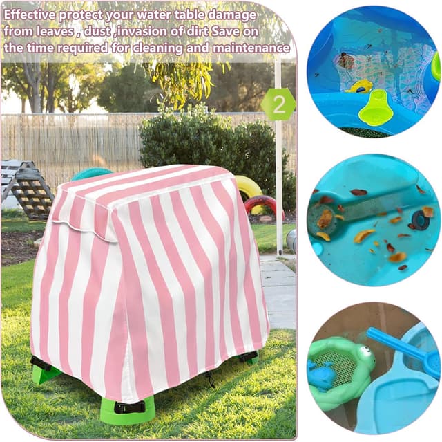 Thumbnail 6 de Okcool Kids Water Table Cover (41"L x 25"W x 33"H) for Outdoor Play Tables